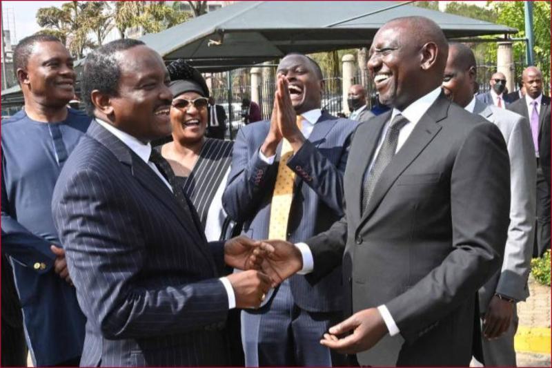 Wiper leader Kalonzo Musyoka restated that he was not keen on joining Kenya Kwanza.